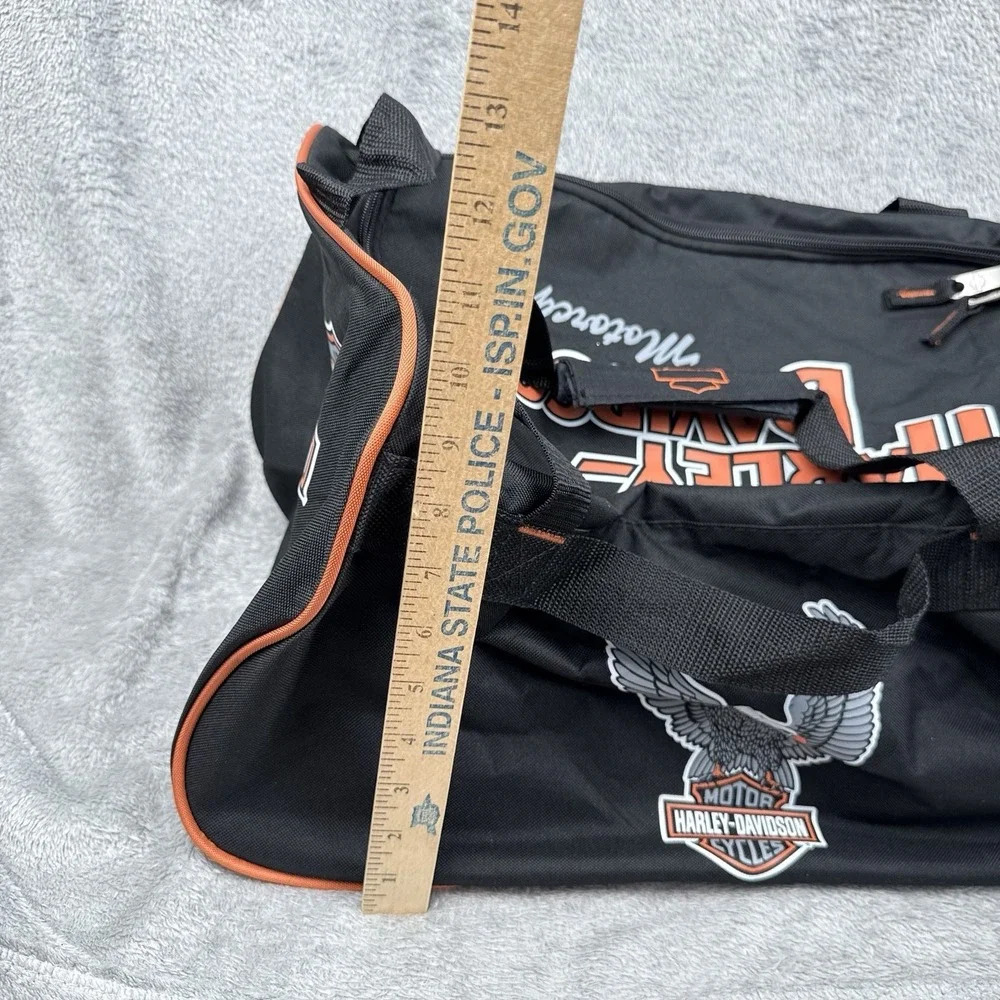 Harley-Davidson‎ Motorcycle Winged Eagle Duffel Bag w/Adjustable Strap Grunge
